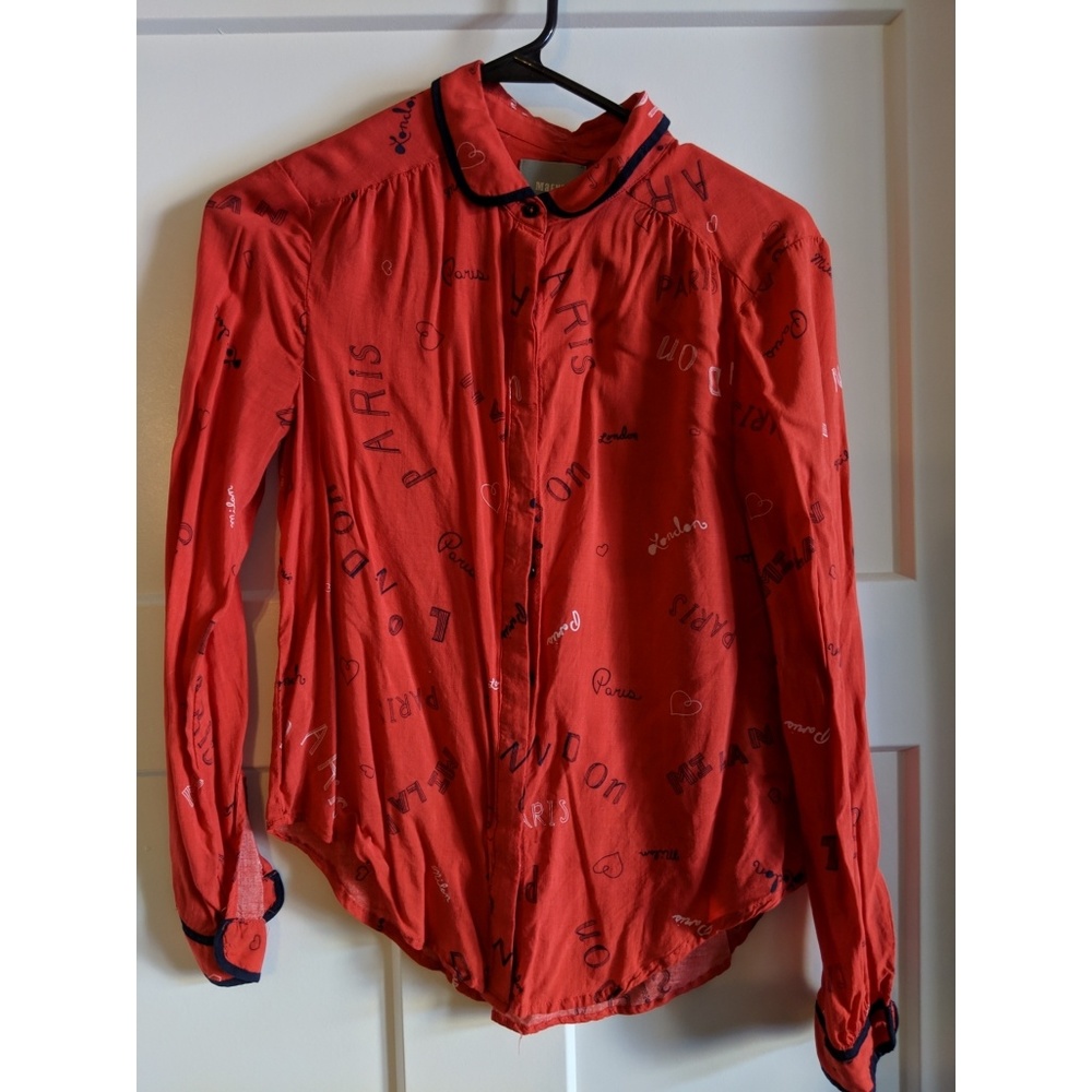 Maeve Paris blouse